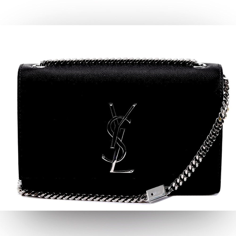 Saint Laurent
Saint Laurent Kate Logo Plaque Small Shoulder Bag